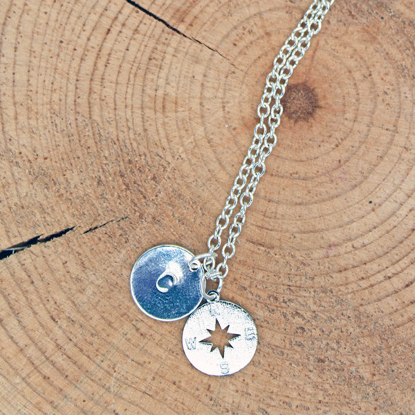 Compass Charm Necklace