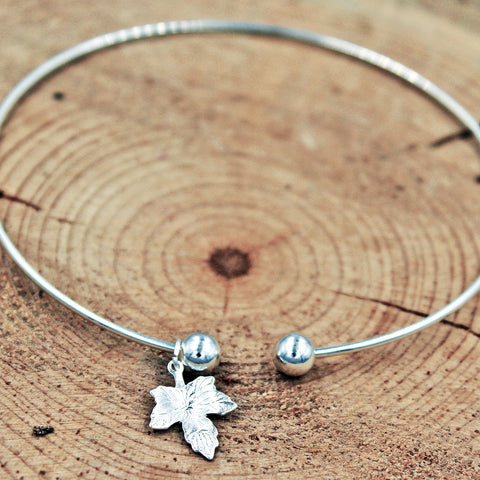 Leaf Charm Bracelet