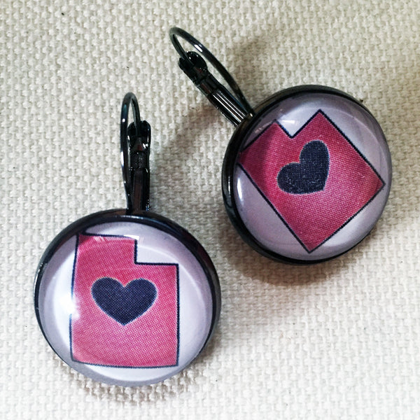 Utah LOVE earrings