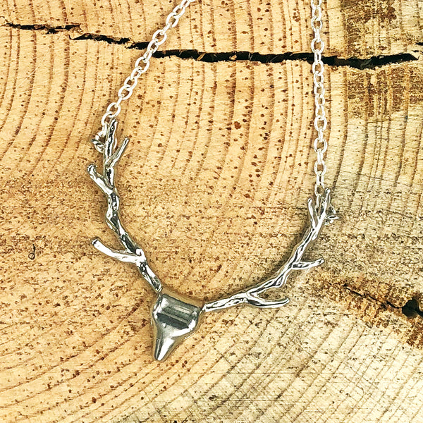 Large Deer Necklace