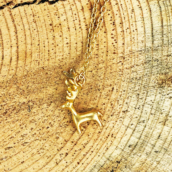 Deer Charm Necklace