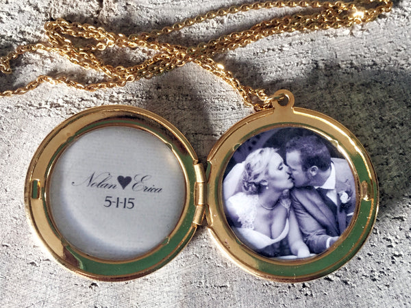 Anniversary Custom Photo Locket