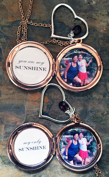 Matching Custom Photo Lockets (2 lockets)