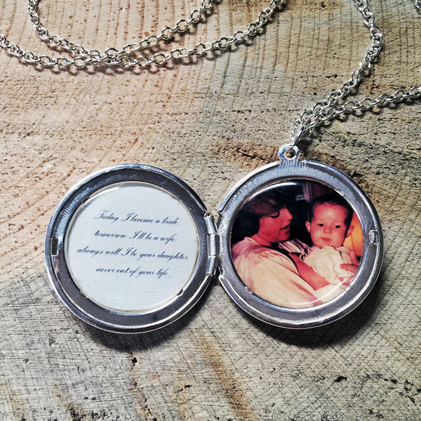 Secret Message Custom Photo Locket