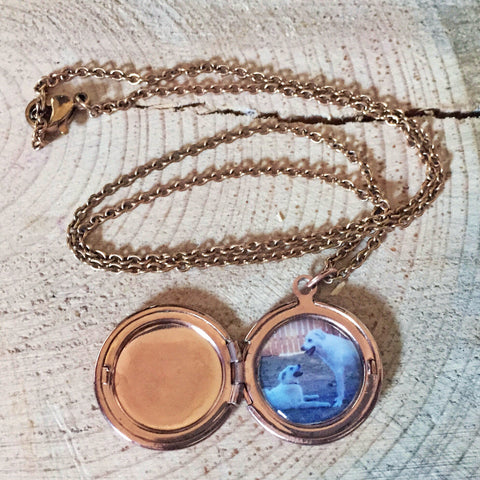 Tiny Custom Photo Locket