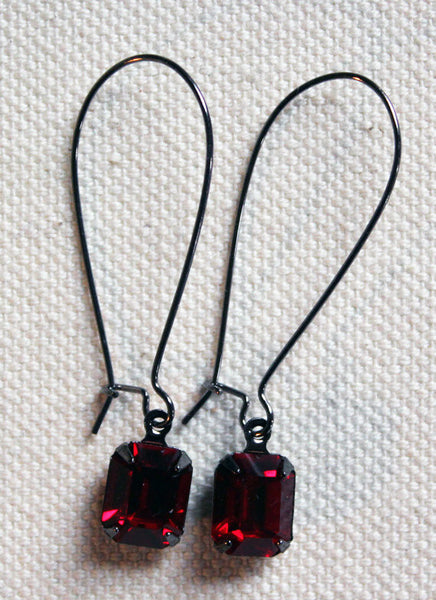 Vintage Swarovski Crystal Special Occasion Earrings