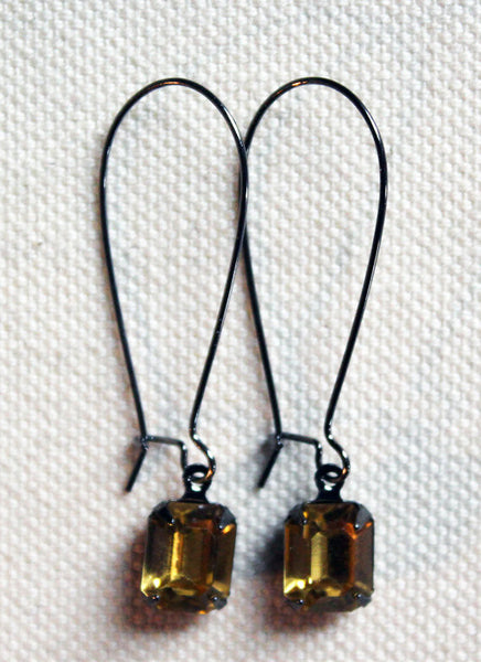 Vintage Swarovski Crystal Special Occasion Earrings