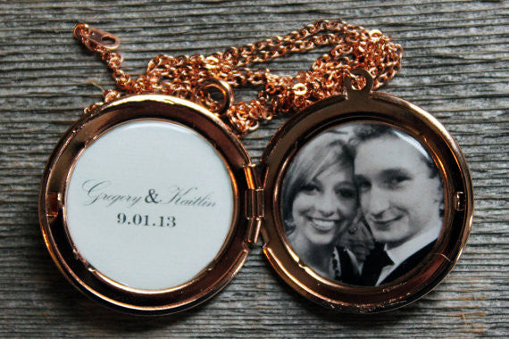 Anniversary Custom Photo Locket