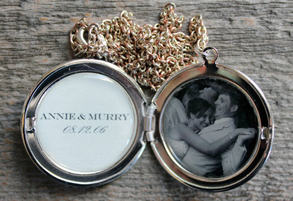 Anniversary Custom Photo Locket