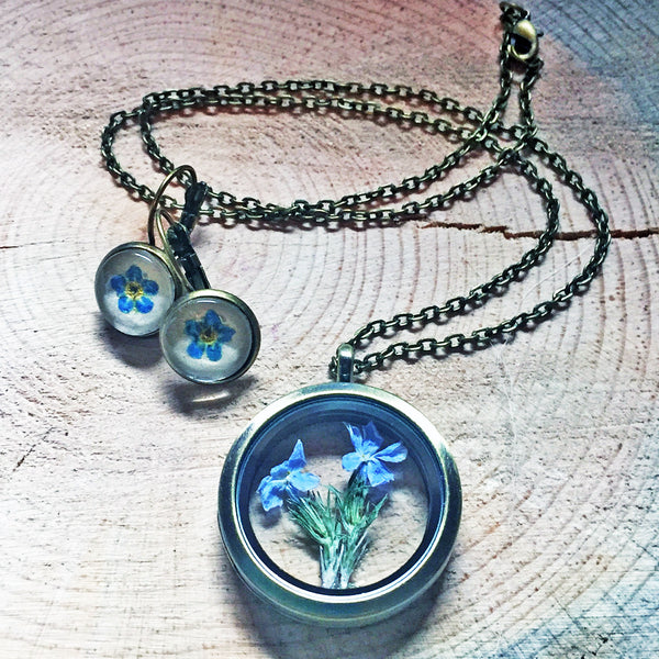 Montana Wildflower Forget-Me-Not Jewelry